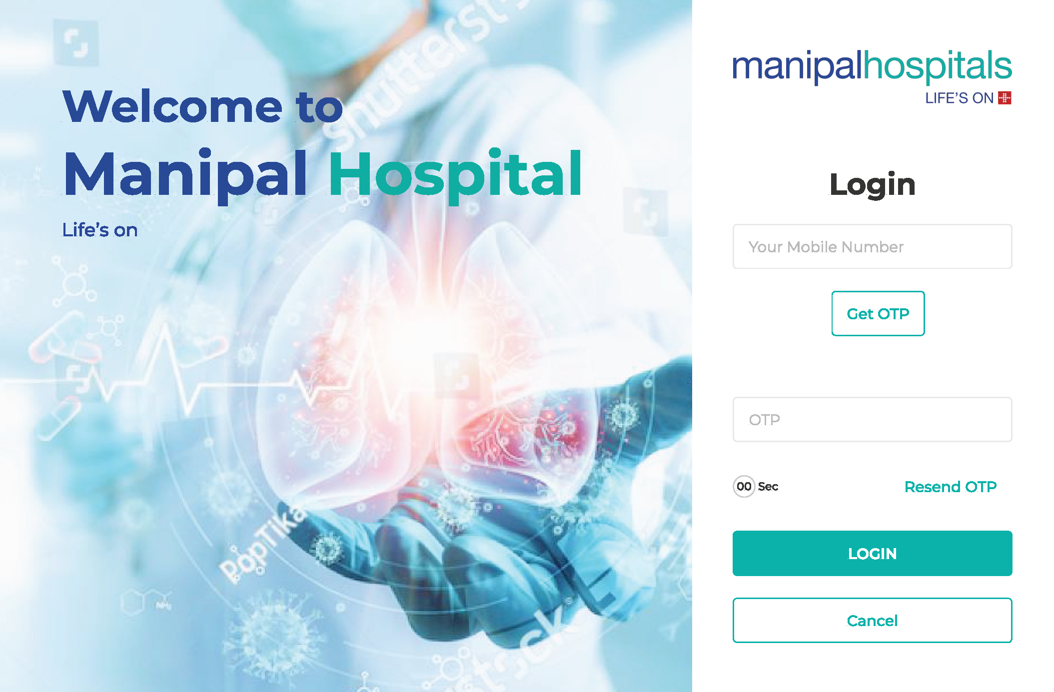 Manipal: Dashboard